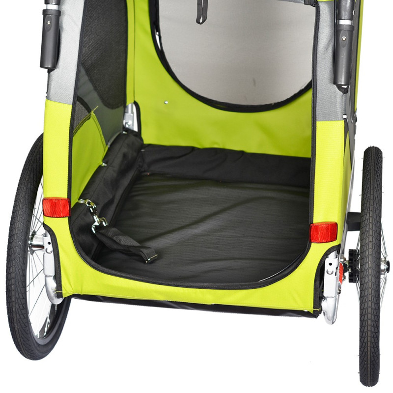 KidsCab Woof Medium hondenfietskar met vering