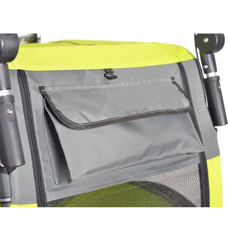 KidsCab Woof Large hondenfietskar met vering