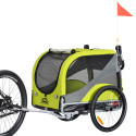 KidsCab Woof XL dog bike trailer with suspension
