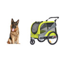 KidsCab Woof XL hondenfietskar met vering