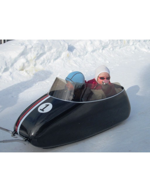 Scandinavian side bike kit ski