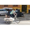 Scandinavian side bike Fiber zijspan - Rood