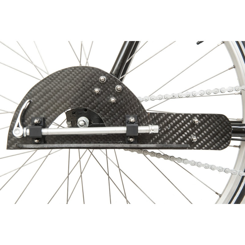 Scandinavian side bike Fiber zijspan - Rood