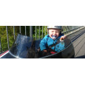 Scandinavian side bike Fiber zijspan - Rood