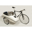 Scandinavian Side Bike Fiber Beiwagen - Rot