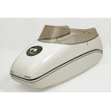Scandinavian Side Bike Fiber trailer - White