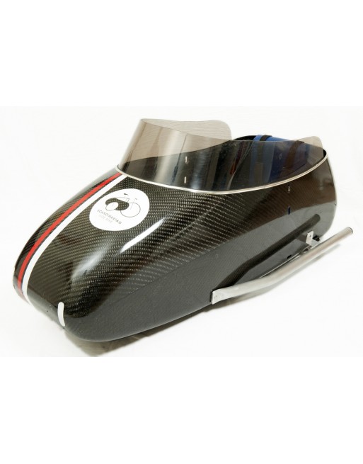 Scandinavian sidecar bike Fiber - Blanc