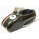 Scandinavian side bike Fiber zijspan - Wit