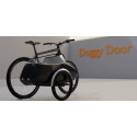 Scandinavian Side Bike for dog sidecar - Green