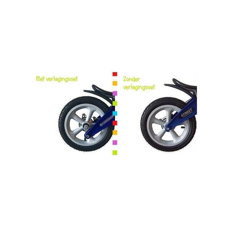 Firstbike verlagingsset voor het zadel