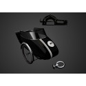 Scandinavian Side Bike for dog sidecar - Black