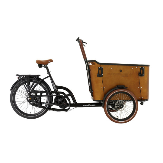 Vogue Avenger Elektrisches Lastenrad – Ananda M100 Mittelmotor – Premium Cargo Bike