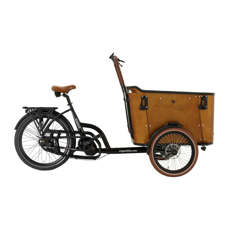 Vogue Avenger Vélo Cargo Électrique – Moteur Central Ananda M100 – Vélo Cargo Premium