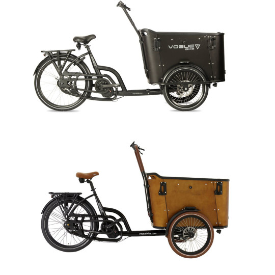 Vogue Avenger Vélo Cargo Électrique – Moteur Central Ananda M100 – Vélo Cargo Premium