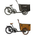 Vogue Avenger Elektrische Bakfiets – Ananda M100 Middenmotor – Luxe Cargo Bike