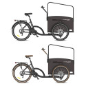 Vogue Journey cargo bike with door - Hydraulic