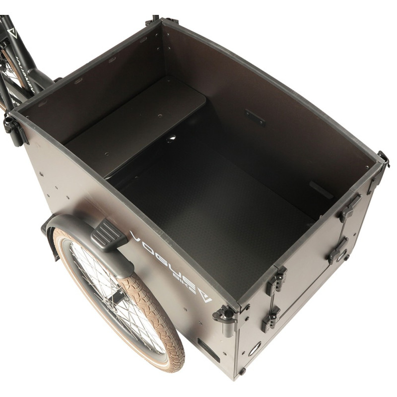 Vogue Journey cargo bike with door - Hydraulic