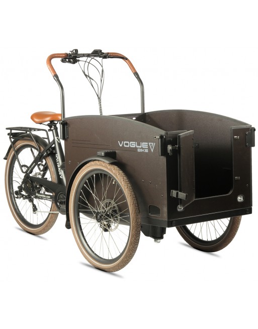 Vogue Journey cargo bike with door - Hydraulic