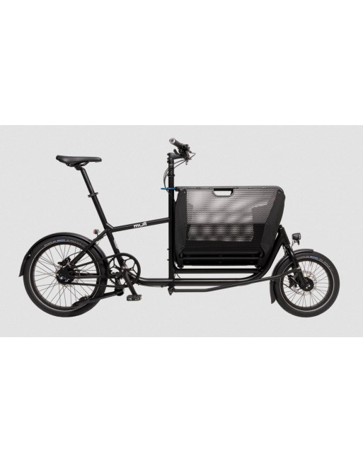 Muli Muskel opvouwbare mini bakfiets - Zwart