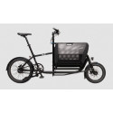 Muli Muskel opvouwbare mini bakfiets - Zwart