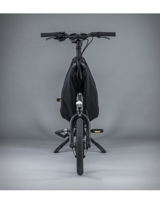 Muli Muskel folding mini cargo bike - Black