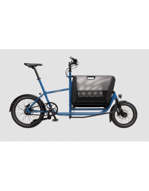 Mini vélo cargo pliant Muli Muskel - Bleu