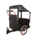 Troy Cargo Bike Regenzelt Schwarz (ohne Zeltstangen)