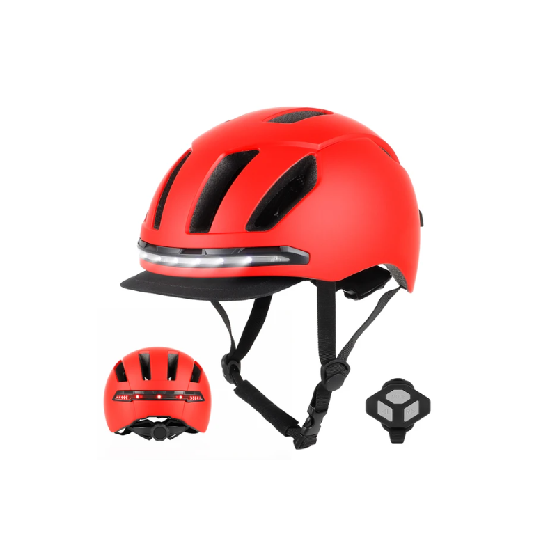 Casque de vélo intelligent Kidscab avec clignotants