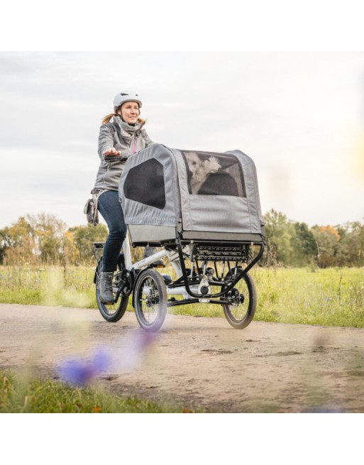Vélo cargo pour chien Chike E-dog
