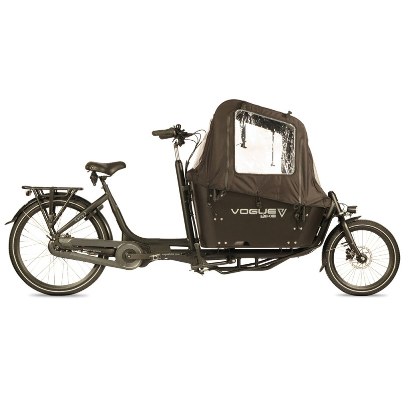 Vogue Carry 2 electric cargo bike Black - 2025