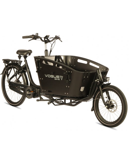Vélo cargo électrique Vogue Carry 2 Noir - 2025