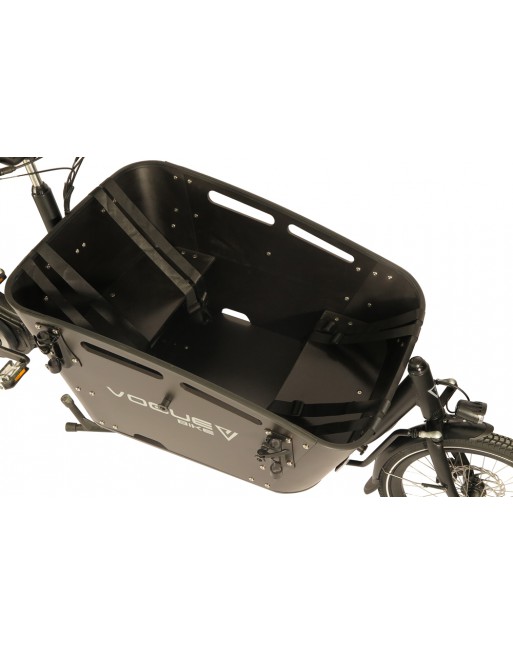 Vélo cargo électrique Vogue Carry 2 Noir - 2025