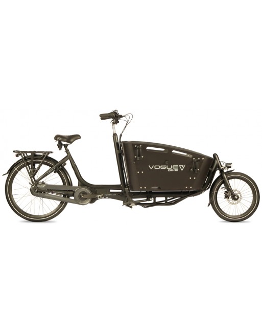 Vélo cargo électrique Vogue Carry 2 Noir - 2025