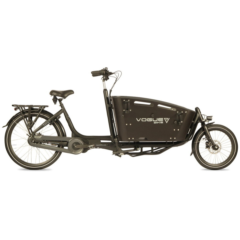 Vogue Carry 2 electric cargo bike Black - 2025
