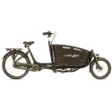 Vogue Carry 2 elektrisches Lastenfahrrad Schwarz – 2025