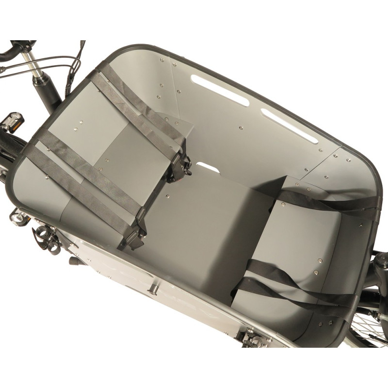 Vogue Carry 2 elektrische bakfiets Grijs - 2025