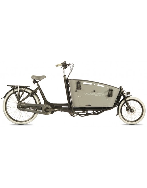 Vogue Carry 2 elektrische bakfiets Grijs - 2025