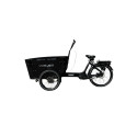 Vogue Carry 3 Elektrische Bakfiets – Zwart – 3-Wiel Cargo Bike met Middenmotor