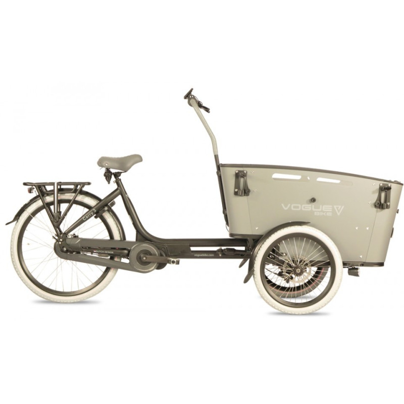 Triporteur électrique Vogue Carry 3 - Gris 2025