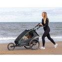 Qeridoo KidGoo 2 remorque vélo enfant