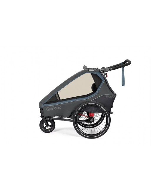 Qeridoo KidGoo 2 remorque vélo enfant