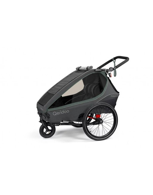 Qeridoo KidGoo 2 remorque vélo enfant