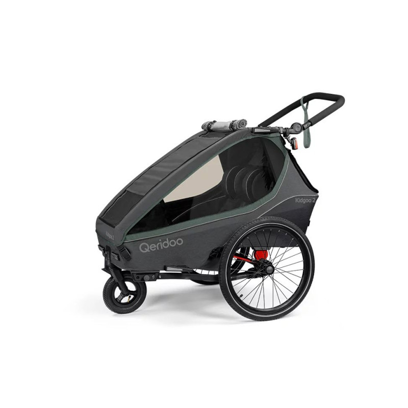 Qeridoo KidGoo 2 remorque vélo enfant