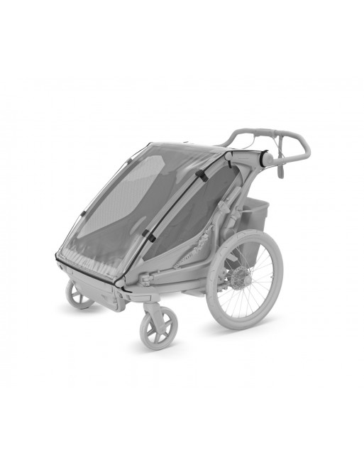 Thule Chariot Sport 2 Fietskar voor 2 Kinderen – Black