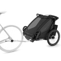 Thule Chariot Sport 2 Double Bike Trailer – Black