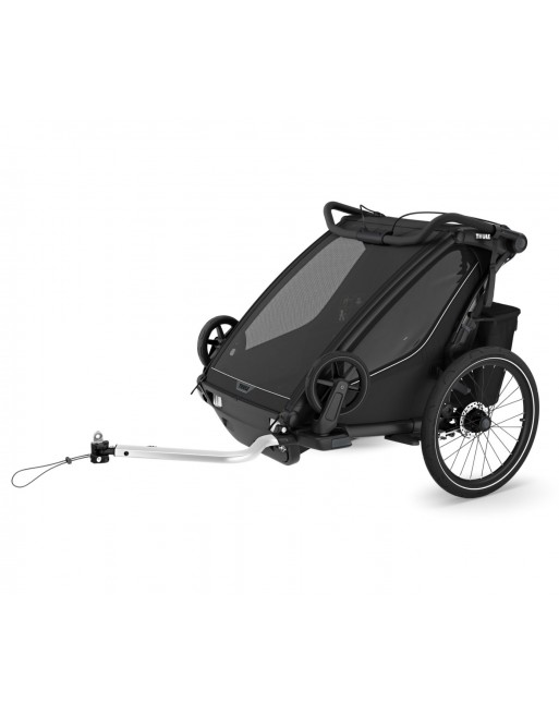 Thule Chariot Sport 2 Double Bike Trailer – Black