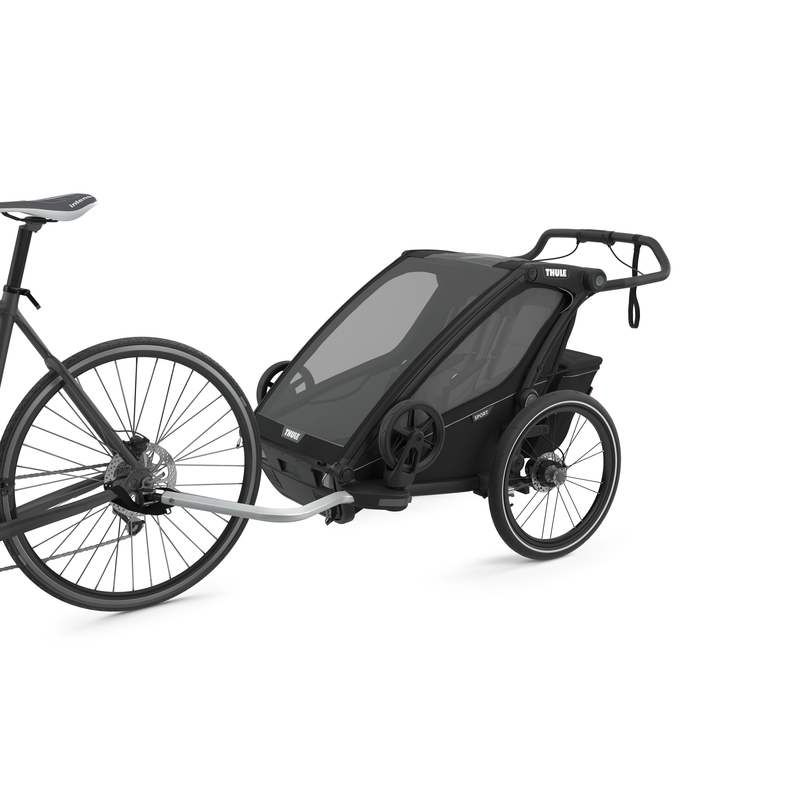 Thule Chariot Sport 2 Double Bike Trailer – Black