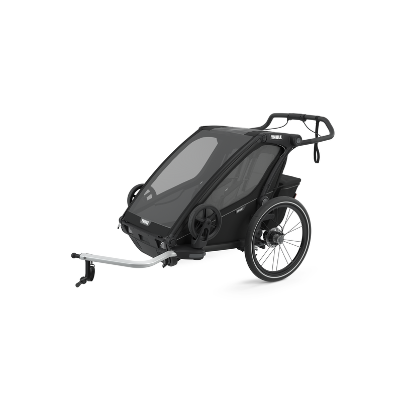 Thule Chariot Sport 2 Double Bike Trailer – Black