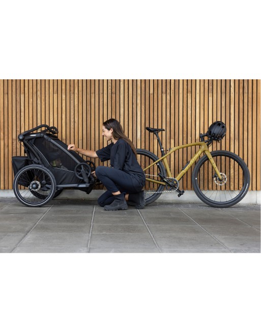 Thule Chariot sport 2 bike trailer - Natural Gold