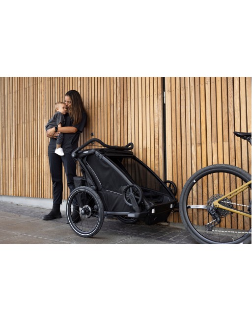 Thule Chariot sport 2 bike trailer - Natural Gold